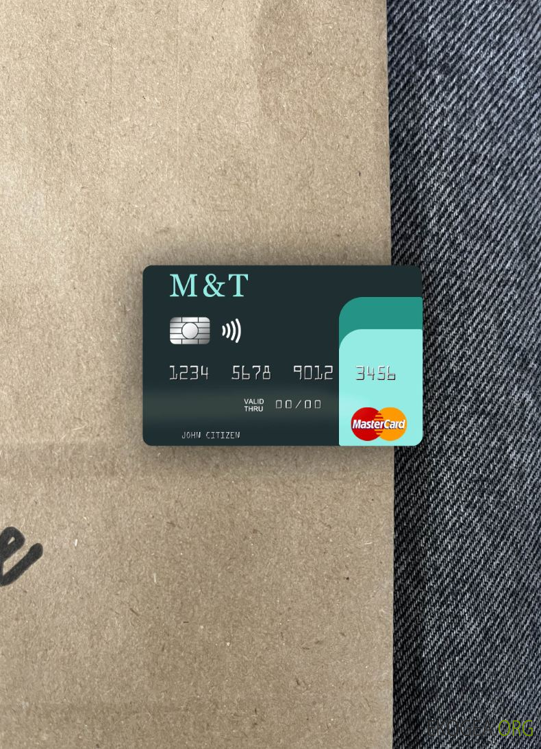 USA M&T Bank mastercard photolook recto